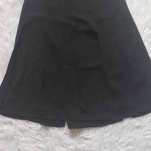 Ann Taylor black midiskirt